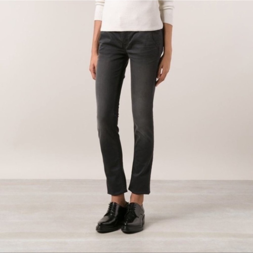 Crippen black relaxed fit trouser jeans size 27